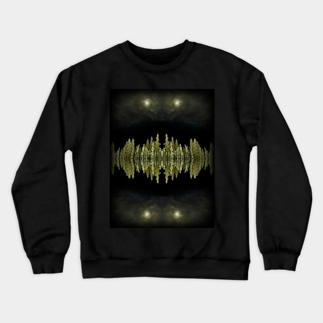 Moon spruce trip Crewneck Sweatshirt by InkFiend